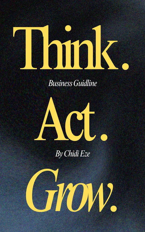 Think. Act. Grow. — book cover